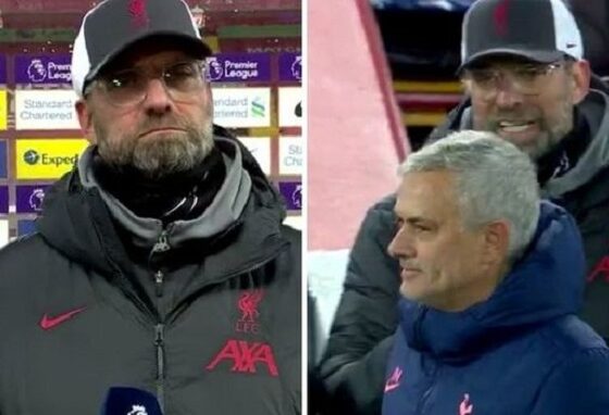 Liverpool boss Jurgen Klopp clashed with Jose Mourinho 1373467 - OnzedAfrik