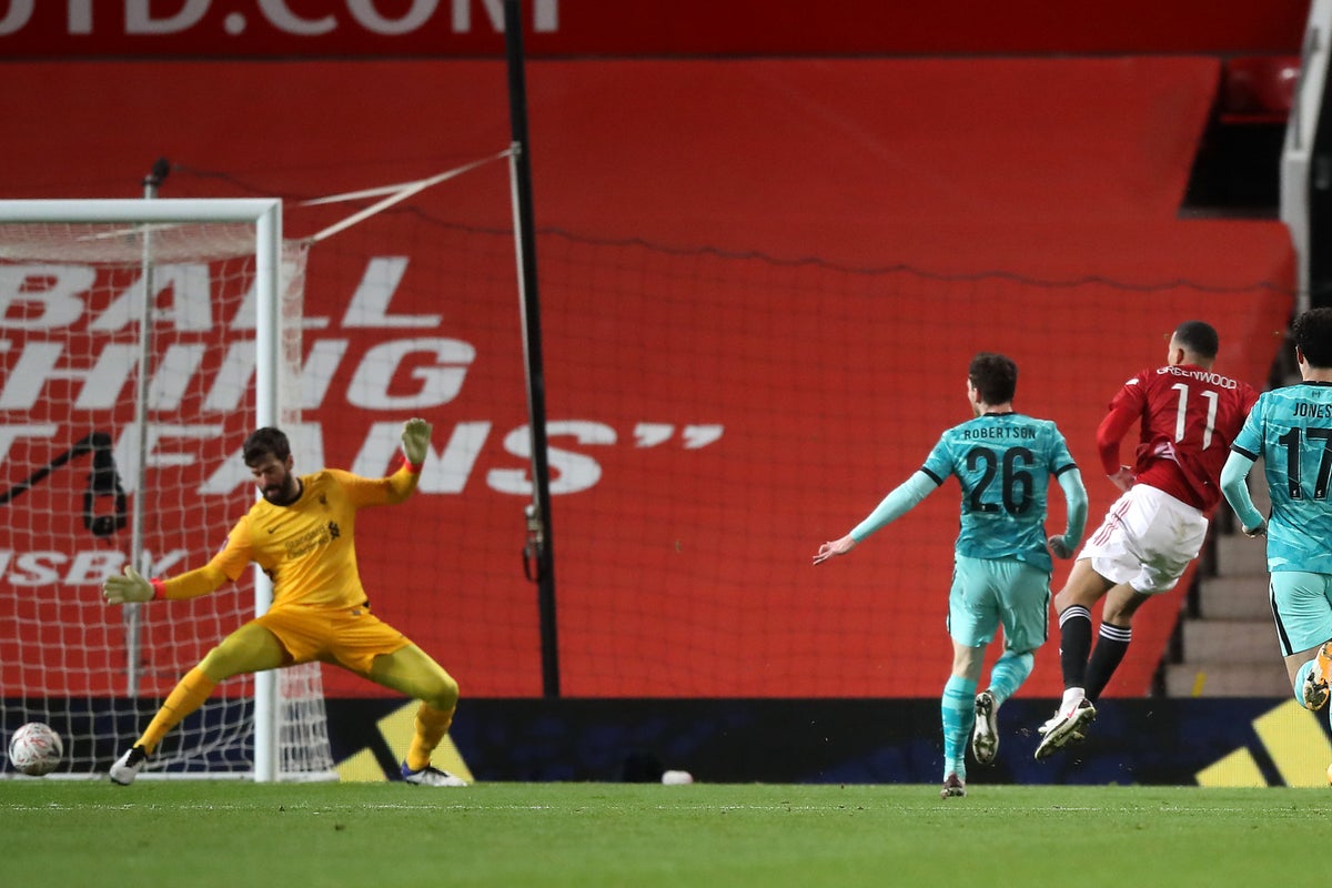 manchester united 3 2 liverpool live bruno fernandes salah goals fa cup match stream latest score - OnzedAfrik