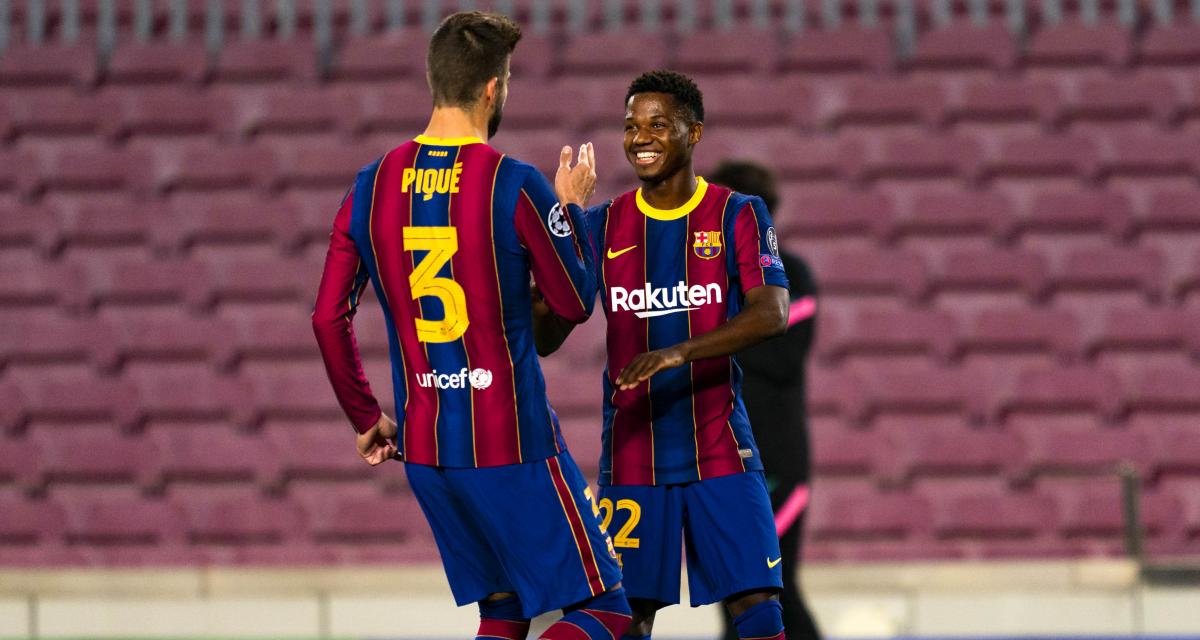 1200 L bara psg grard piqu et ansu fati de retour pour le choc - OnzedAfrik