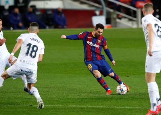 Lionel Messi vs Huesca 1 - Onze d'Afrik