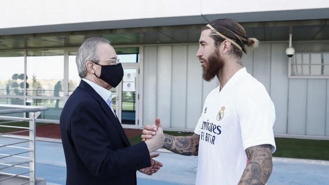florentino perez gronde sur sergio ramos si tu ten vas on te remplacera - OnzedAfrik
