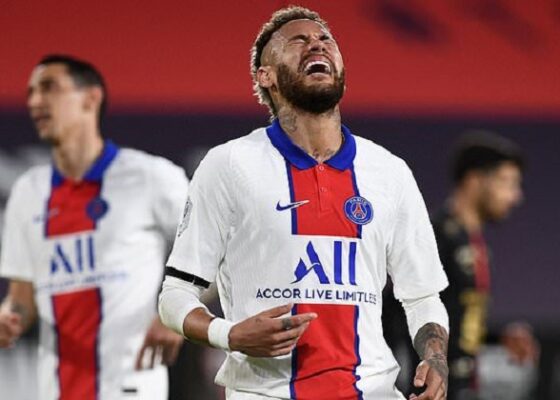 CM Rennes 1 1 PSG les hocirctes annulent le penalty de Neymar en premiegravere peacuteriode - OnzedAfrik