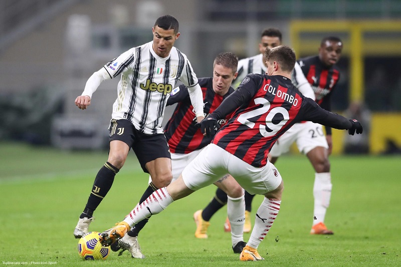 Cristiano Ronaldo Milan AC Juventus Turin - OnzedAfrik