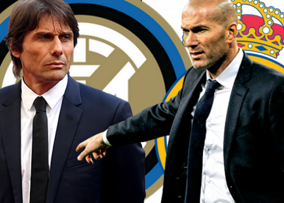 Inter Real Madrid Antonio Conte vs. Zinedine Zidane 1280x720 1 - Onze d'Afrik