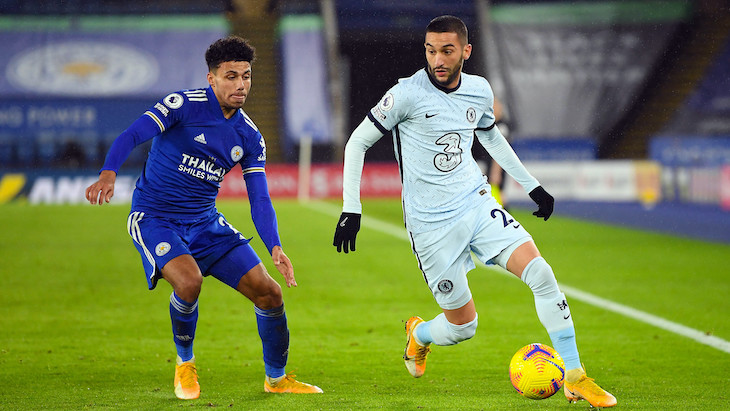 leicester chelsea ziyech premier - OnzedAfrik