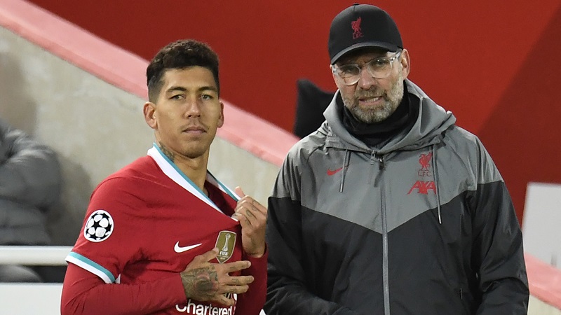 roberto firmino jurgen klopp liverpool 2020 21 128as2si2r1oa10j4f2ecicm74 - OnzedAfrik