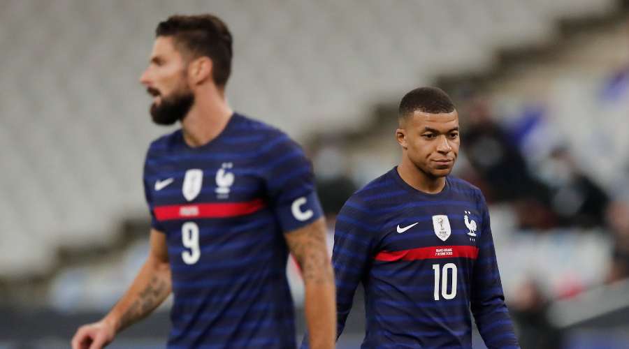 Giroud et Mbappe - OnzedAfrik