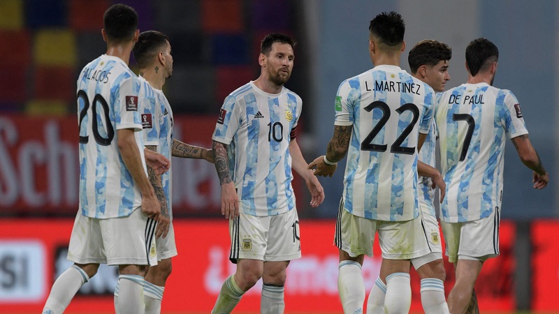 Lionel Messi avec l Argentine 1042214 - Onze d'Afrik