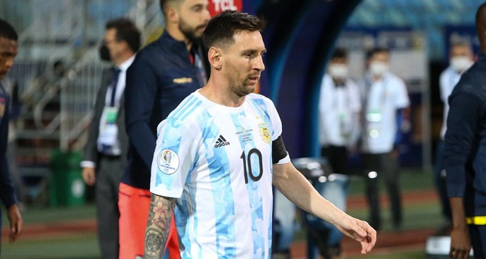 1200 L copa america l argentine en finale messi finit la cheville en sang - OnzedAfrik