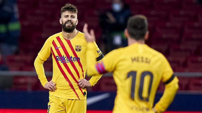 Atletico de Madrid v FC Barcelona La Liga Santan 19282e384b1be160db2f211ffd8fe7d9 - OnzedAfrik