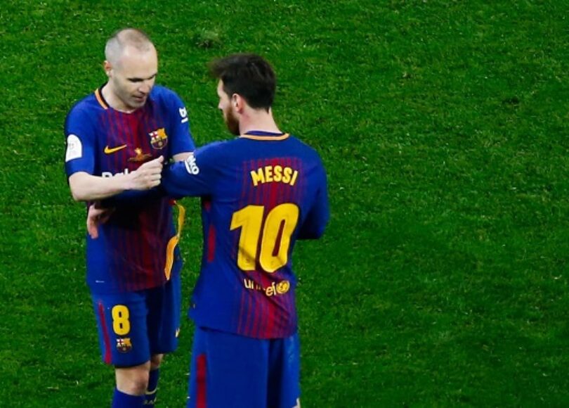 Andres Iniesta et Lionel Messi 1082163 - Onze d'Afrik