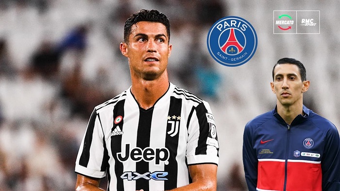 PSG Cristiano Ronaldo mourrait d envie d etre ici confie Di Maria 1084281 - OnzedAfrik