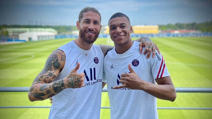La photo avec Mbappe publiee par Ramos 1072793 - OnzedAfrik