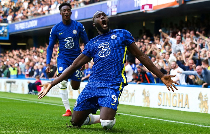 Romelu Lukaku Chelsea Aston Villa - OnzedAfrik