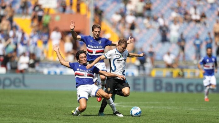 Serie A coup darret pour lInter accroche par la Samdoria - OnzedAfrik