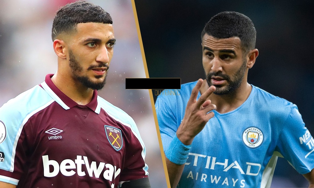 benrahma vs mahrez - OnzedAfrik