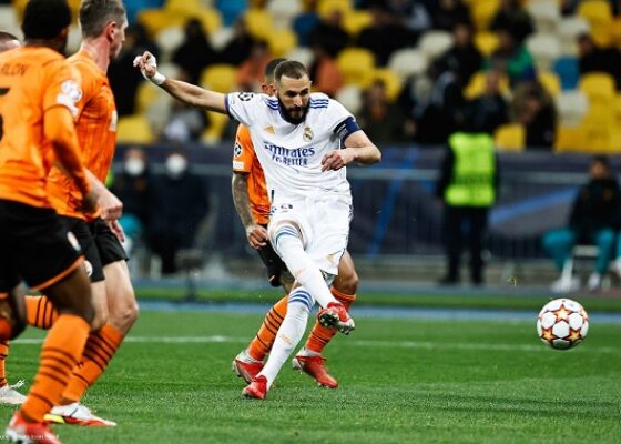 Karim Benzema match Shaktar Donetsk Real Madrid - Onze d'Afrik