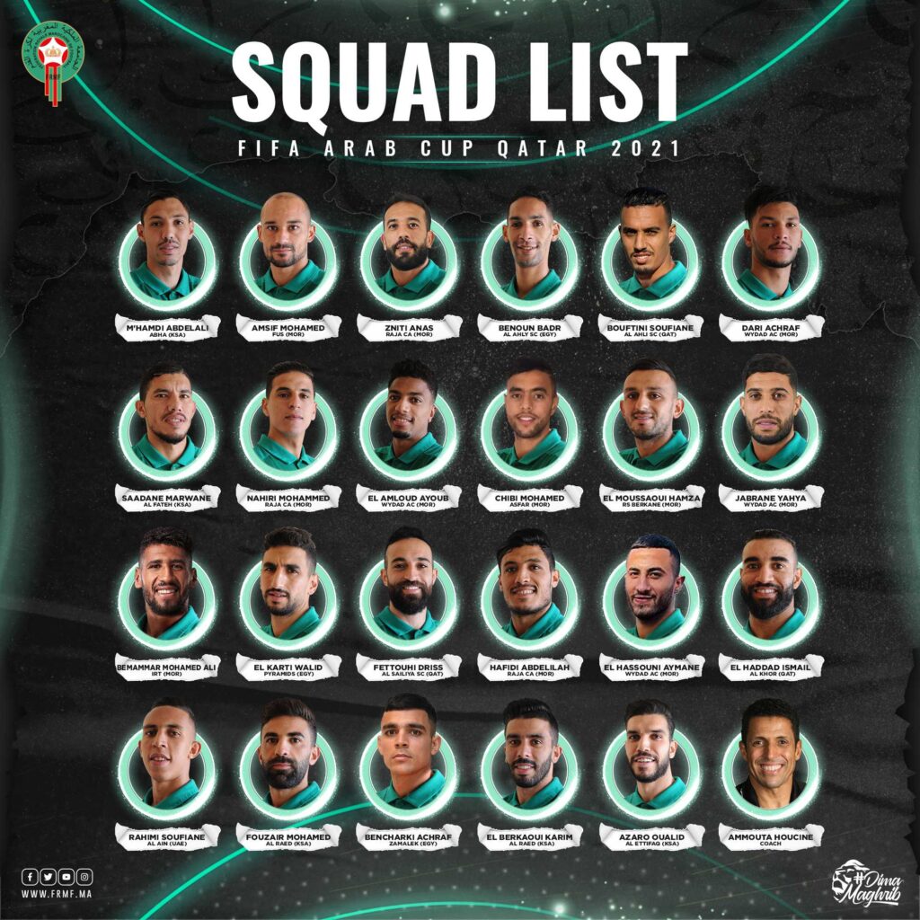 La liste du Maroc pour la Coupe Arabe de la FIFA dévoilée ! 11 fe0xhkjwqasoduv - OnzedAfrik