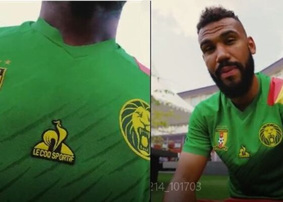CAN 2021 voici le maillot officiel des Lions Indomptables - Onze d'Afrik