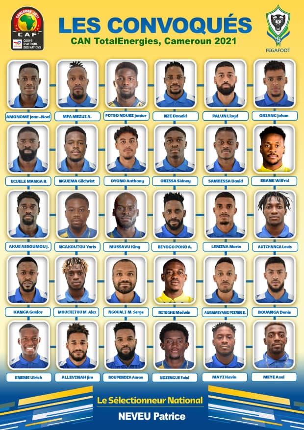 CAN 2022 : le Gabon dévoile sa liste ! 11 FG4j9ZwXsAkG9cX - OnzedAfrik