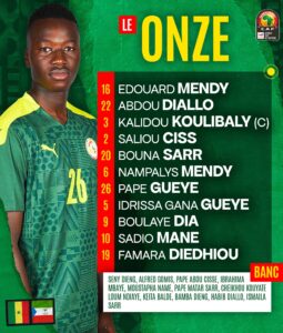 Sénégal - Guinée Equatoriale : Les compositions officielles sont là ! 14 FKXl3i7WYAAH2 A - OnzedAfrik