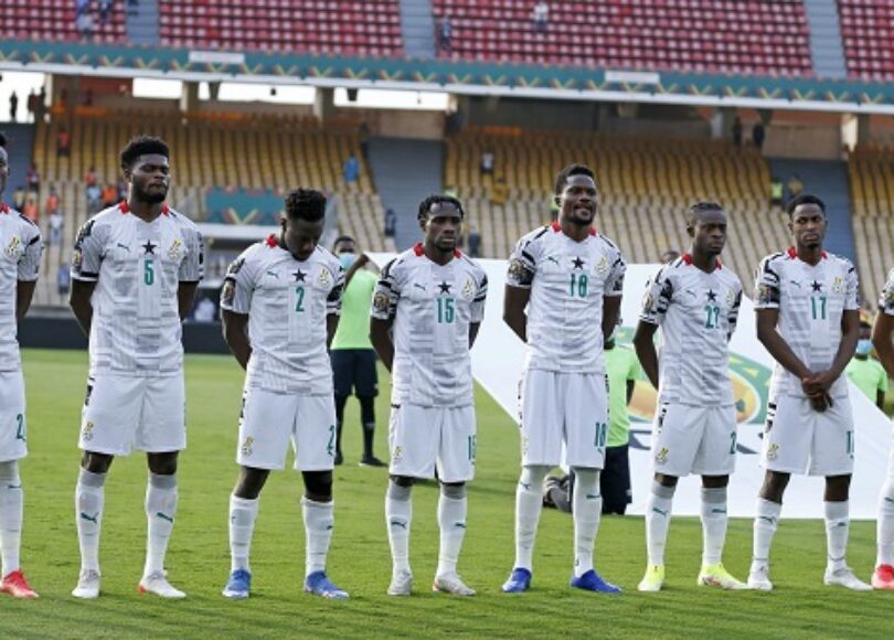 Peu de public en tribunes derriere les joueurs du Ghana a la CAN 2022 1212205 - OnzedAfrik