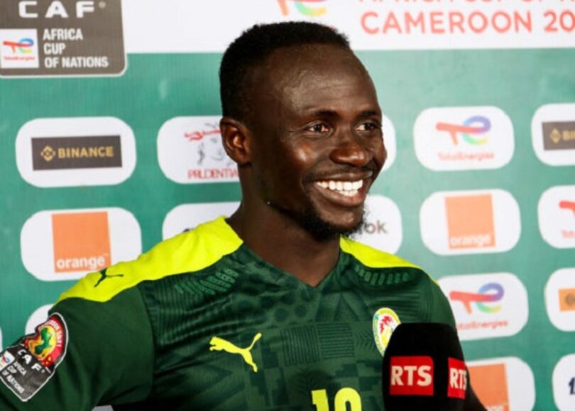 Sadio Mane CAN 2022 Senegal - OnzedAfrik