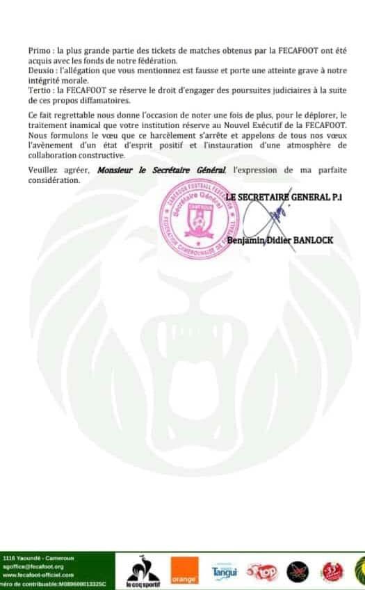 La situation est tendue entre la Fecafoot et la CAF, Samuel Eto'o menace l'instance 15 273920949 4965496160177622 3634272676863909614 n - OnzedAfrik