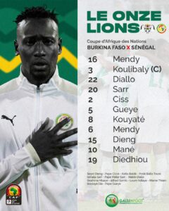 Burkina Faso - Sénégal : Les onze de départ officiels sont là ! 11 E69A6A95 9292 42C9 8E3B 7CE335ECF38C - OnzedAfrik
