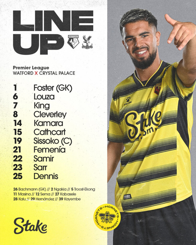 Watford - Crystal Palace : Ismaila Sarr et Cheikhou Kouyaté titulaires, les retrouvailles des Champions d'Afrique 14 FMTTccTVQAAQNqr - OnzedAfrik