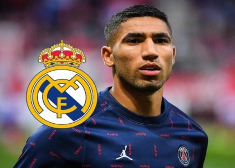 PSG Achraf Hakimi Sur Le D part Son Agent Fait Une Forte 