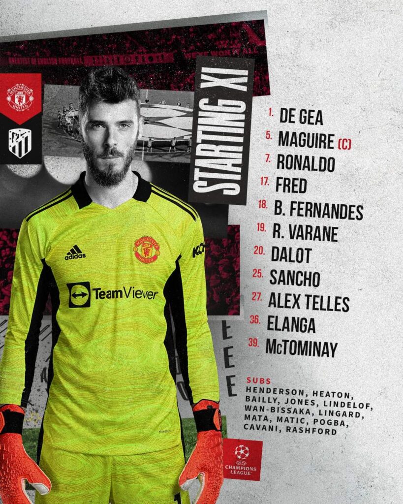 Ligue des Champions : Anthony Elanga pour accompagner CR7, Bailly sur le banc... les compos Man United-Atletico 14 FN6e7DKX0BQvrgS - OnzedAfrik