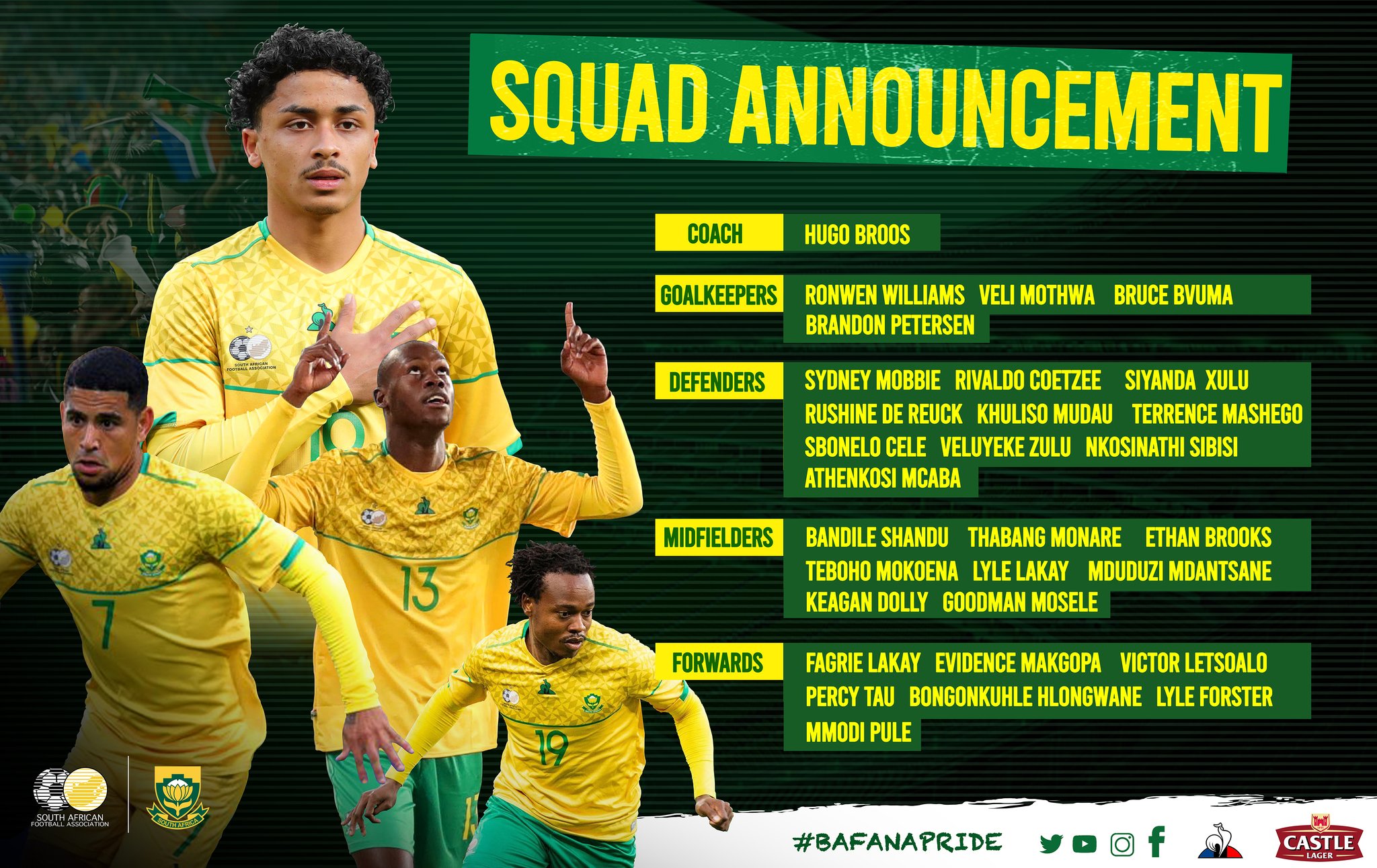 Afrique du Sud : La pré-liste de Hugo Bross pour défier l'Equipe de France ! 11 FNUH8KjWQAIRILK 1 - OnzedAfrik