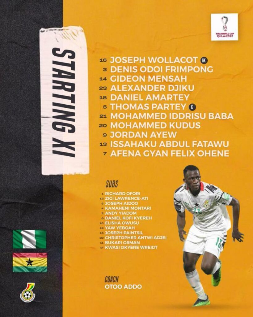 Nigéria v Ghana : Les onze de départ officiels ! 15 FPCAy7HWYAIJLeA - OnzedAfrik