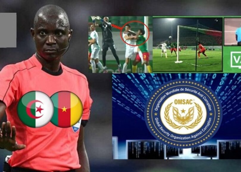 Algerie Cameroun Bakary Gassama rapport ONG - Onze d'Afrik - L'actualité du football