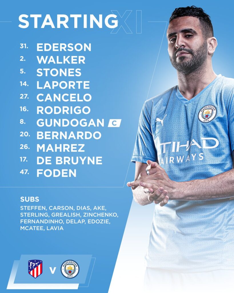 Les XI de départs de Atletico - Man City avec Riyad Mahrez ! 11 FQPcfo6X0AQkwsv 1 - OnzedAfrik