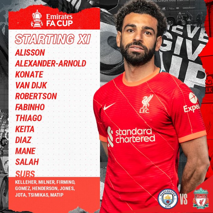 FA Cup : Mané et Salah de retours, les compos de la demi-finale Man City - Liverpool ! 15 FQeJhp XwAgAyOe - OnzedAfrik