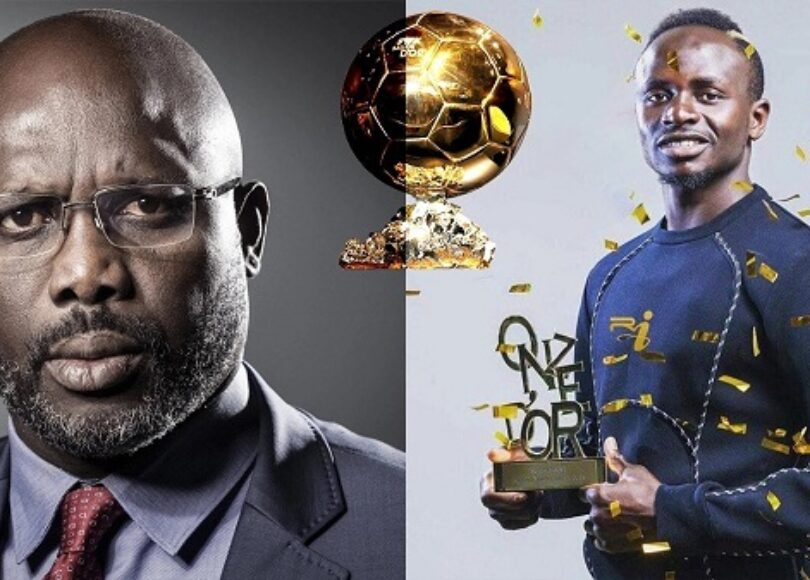 George Weah Sadio Mane - Onze d'Afrik - L'actualité du football