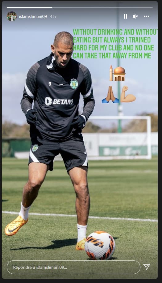 «Sans manger, ni boire, je me suis toujours...», la réponse musclée de Slimani à son entraineur (Sporting) 11 Slimani 1399692 - OnzedAfrik