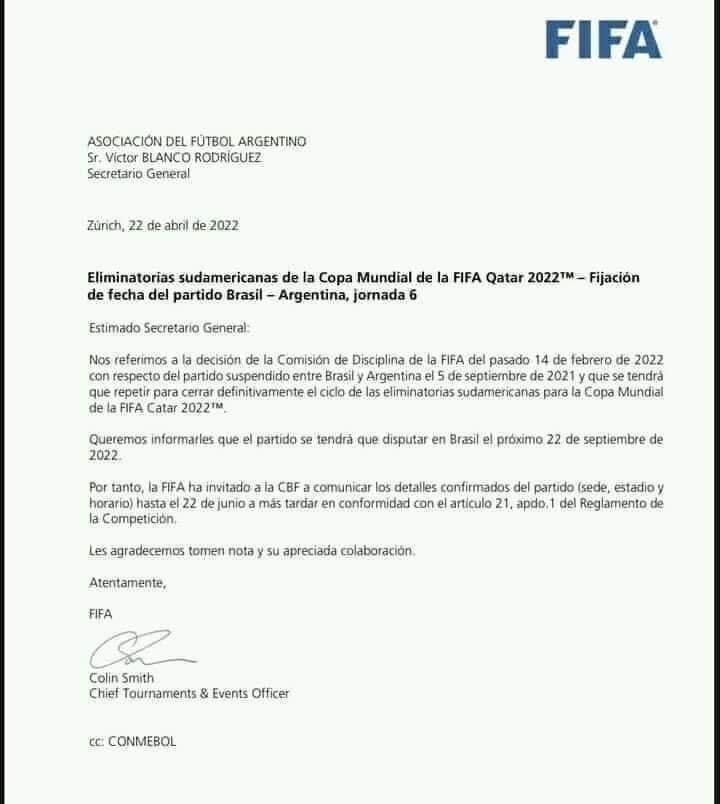 OFFICIEL - Mondial 2022 : Un match des éliminatoires reprogrammé en septembre ! 11 communqiue 1 - OnzedAfrik