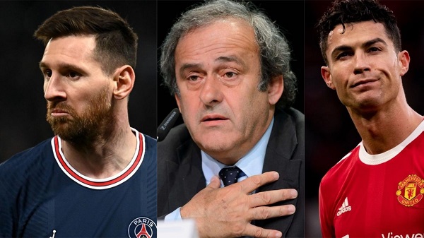 Messi Platini CR7 Ronaldo - OnzedAfrik
