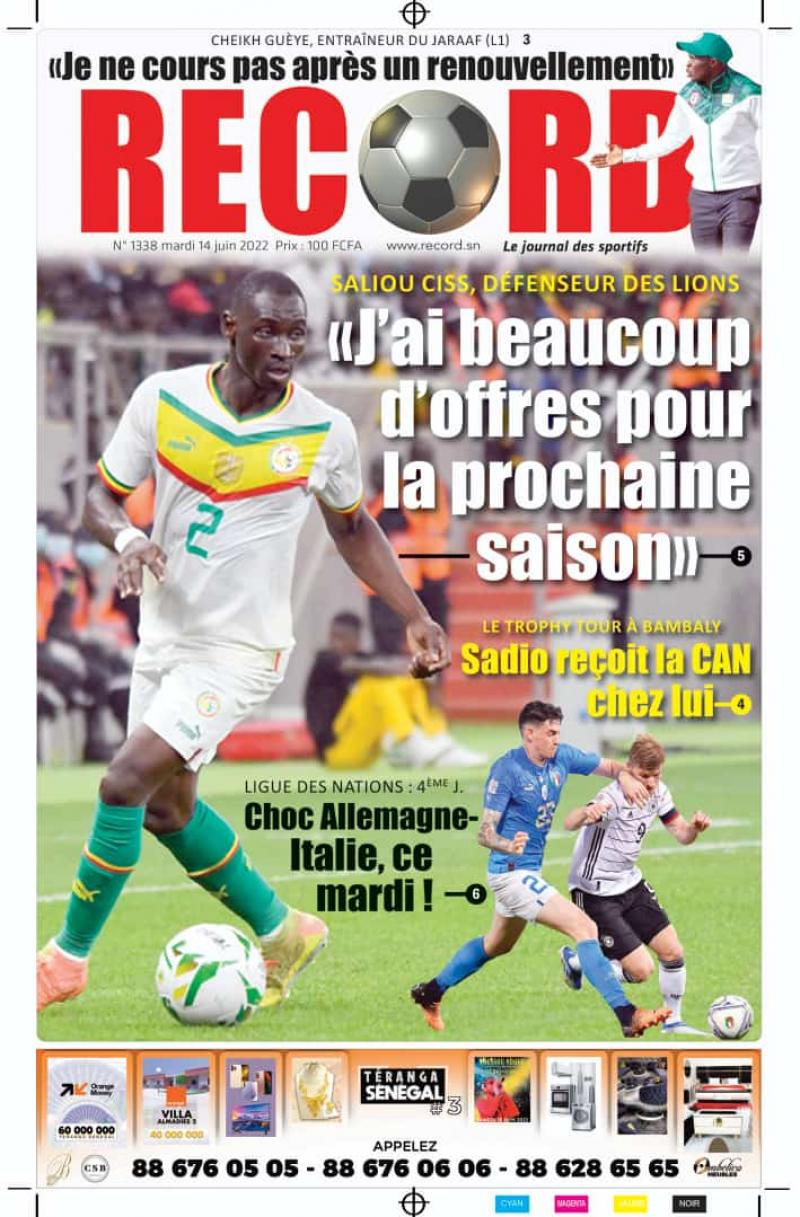 Saliou Ciss annonce une bonne nouvelle : «C'est le rêve de tous les Sénégalais» 11 16552050818294 - OnzedAfrik