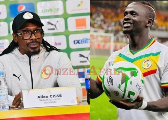 Aliou Cisse Sadio Mane - Onze d'Afrik - L'actualité du football