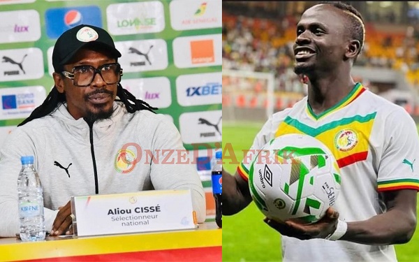 Aliou Cisse Sadio Mane - OnzedAfrik