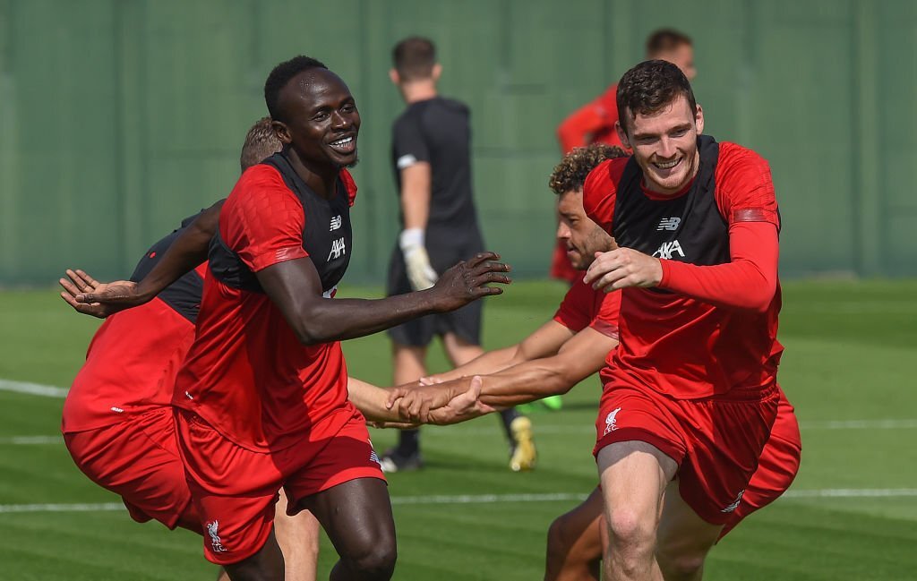 Andrew Robertson Sadio Mane - OnzedAfrik