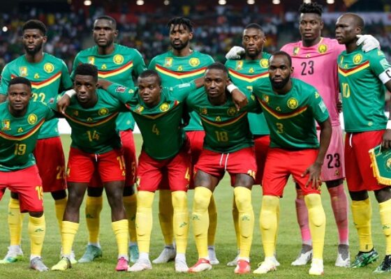 Equipe du Cameroun Lions Indomptables 2021 - Onze d'Afrik