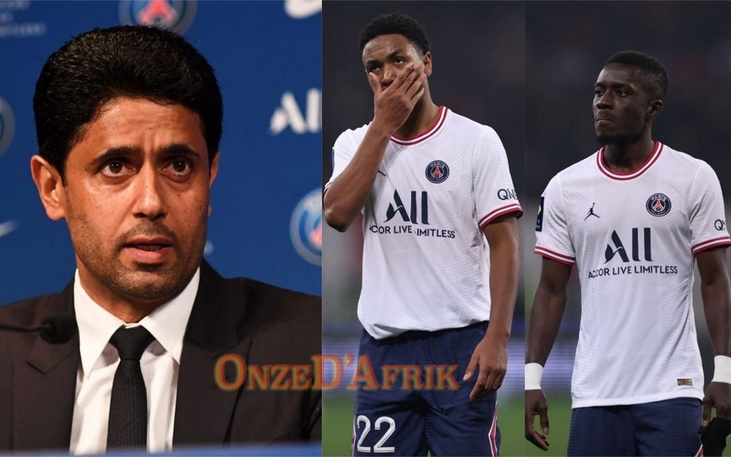 PSG Al Khelaifi Gana Gueye Abdou Diallo - OnzedAfrik