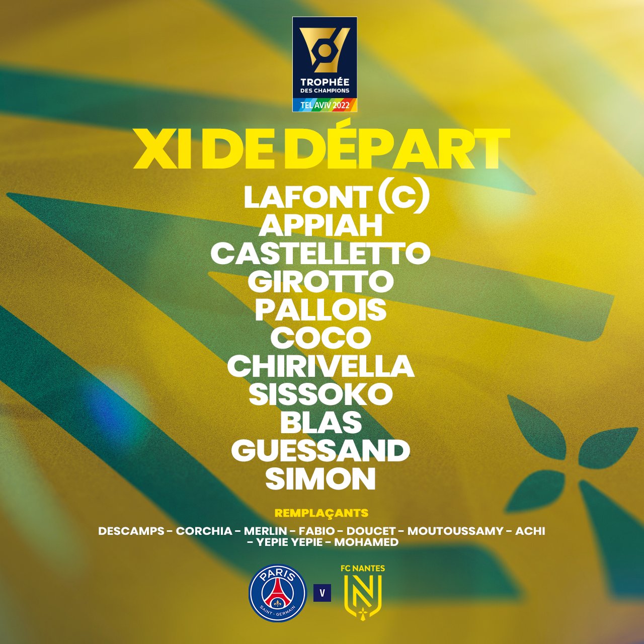 Trophée des Champions, PSG-Nantes : Idrissa Gueye et Abdou Diallo laissés sur le banc ! 15 FZAu4nZXEAEVID1 - OnzedAfrik