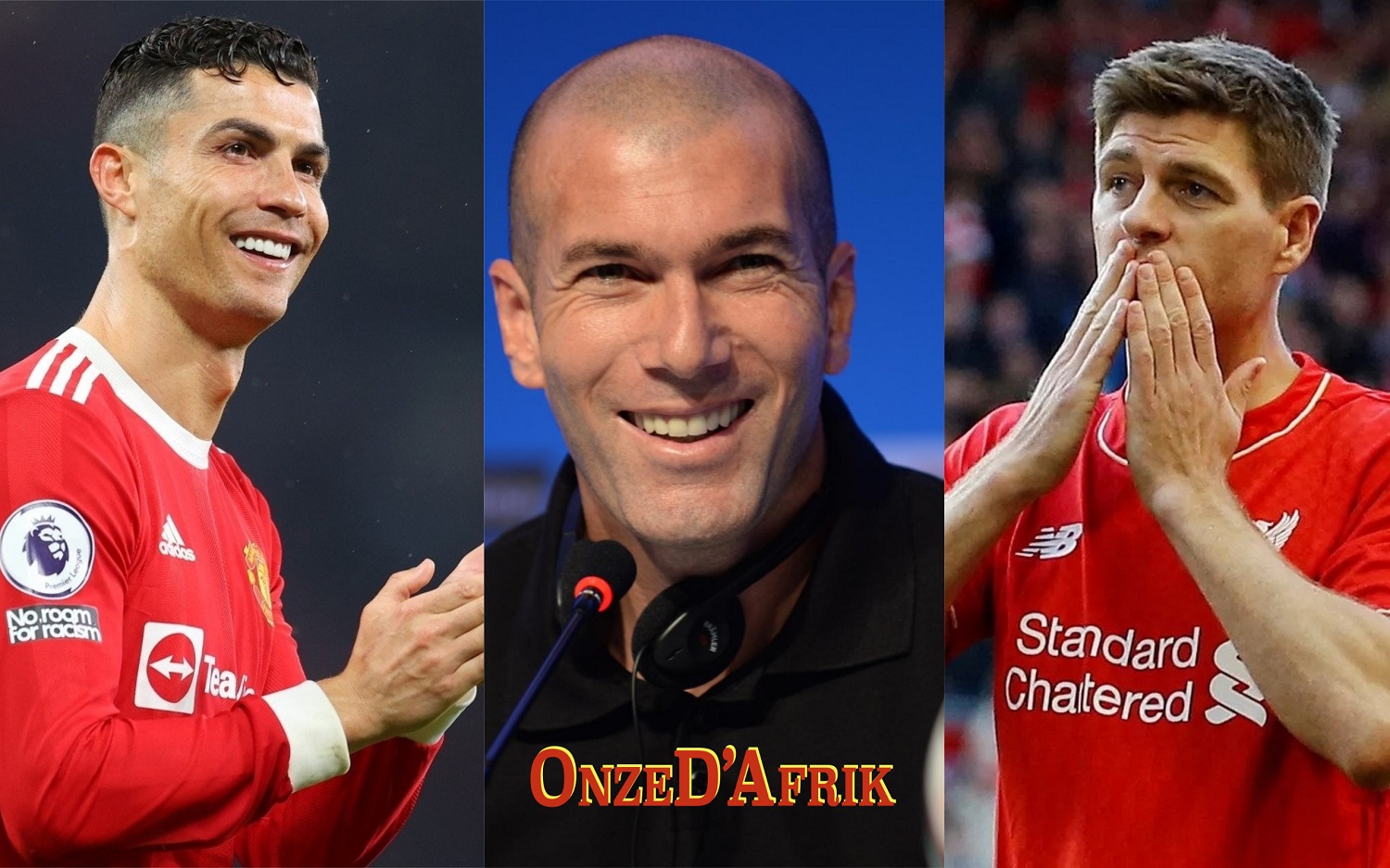 Ronaldo CR7 Zidane Gerrard - OnzedAfrik