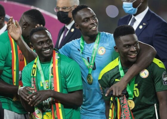Sadio Mane Edouard Mendy Sadio Mane Salah - Onze d'Afrik - L'actualité du football
